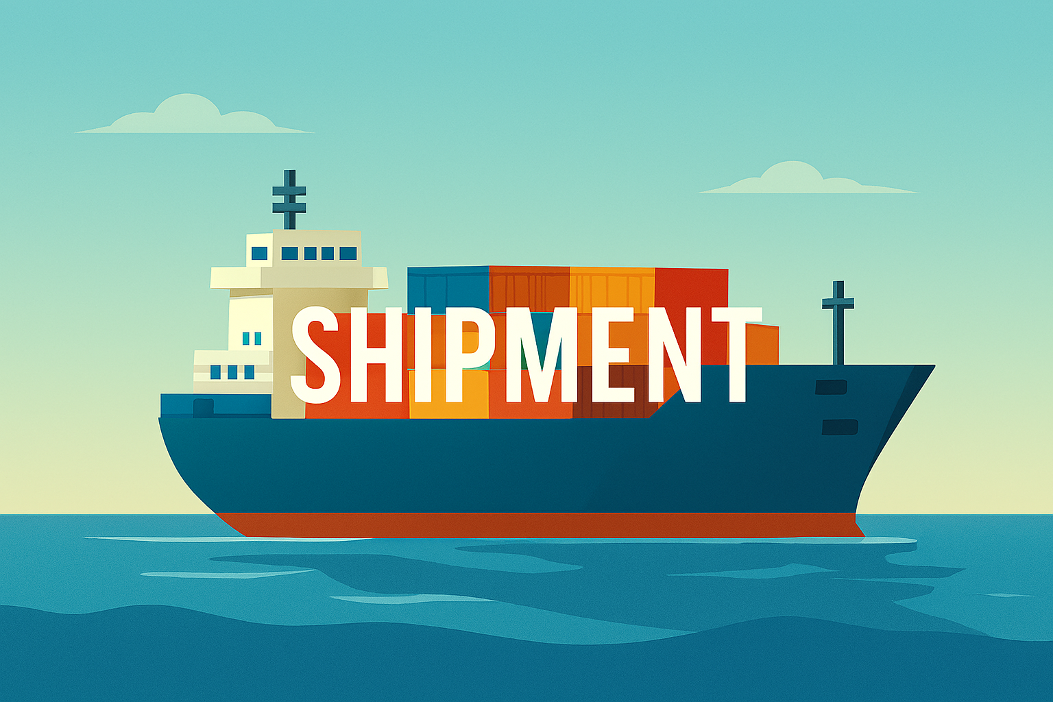 Heavy Cargo Ship Transport